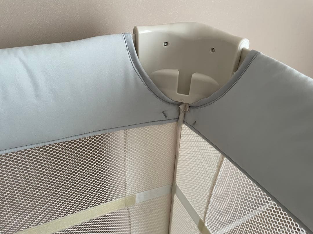 【超美品】ApricaココネルエアーAB ホワイトグレー【取説・収納バッグ付】