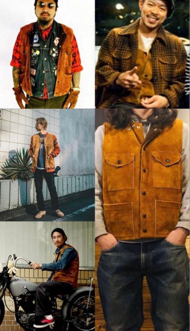 TENDERLOIN テンダーロイン　M ベスト　スエード キムタク　オリジナル