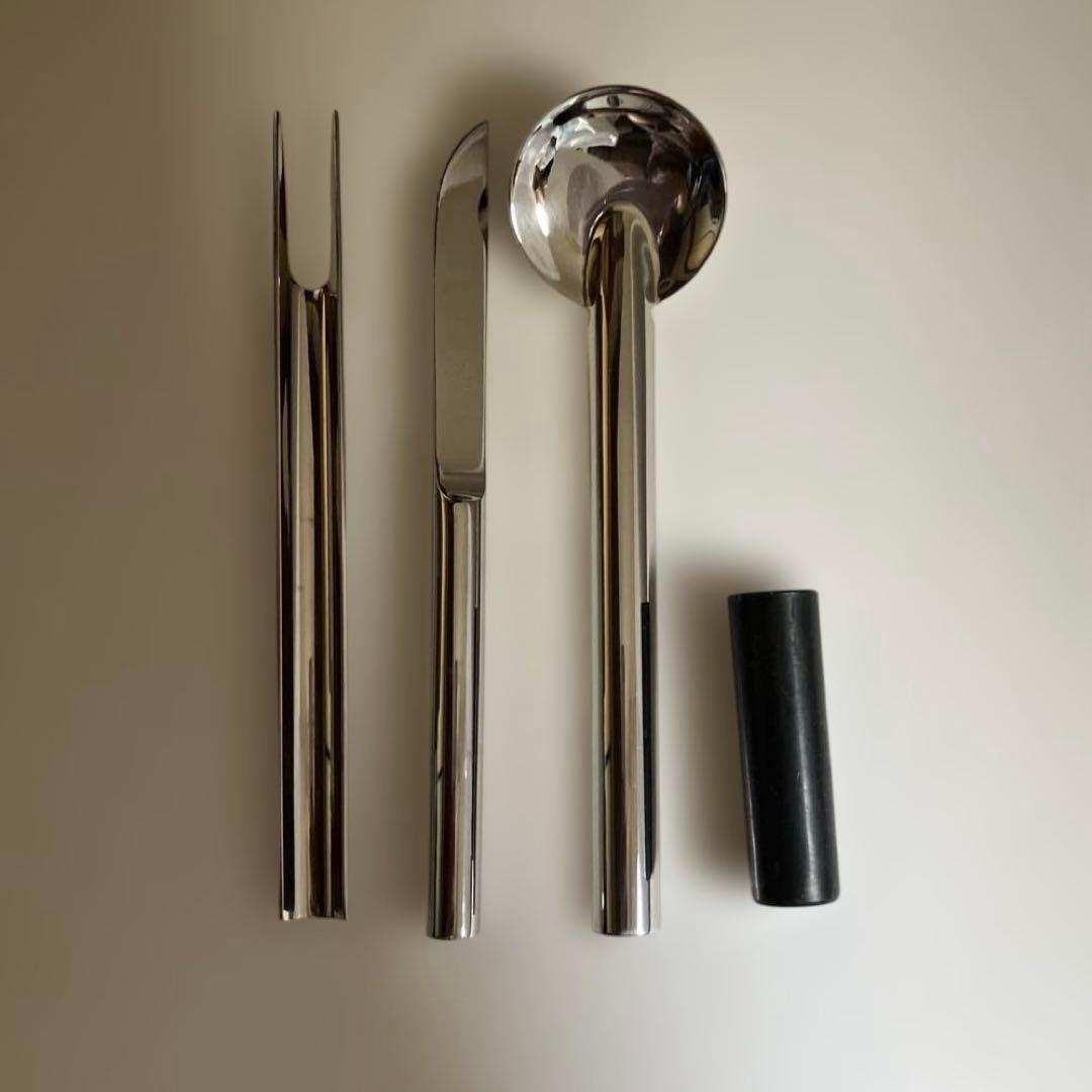 Zani 携帯用　キャンプ用　カトラリー　美術館コレクション①