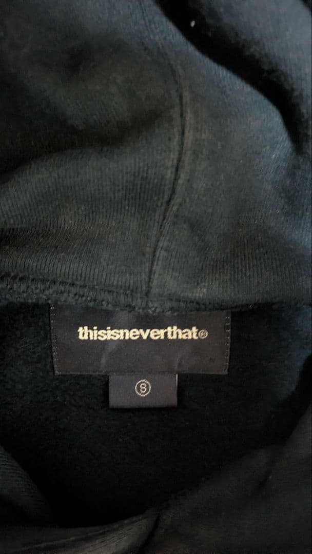 thisisneverthat　パーカー　ネイビー