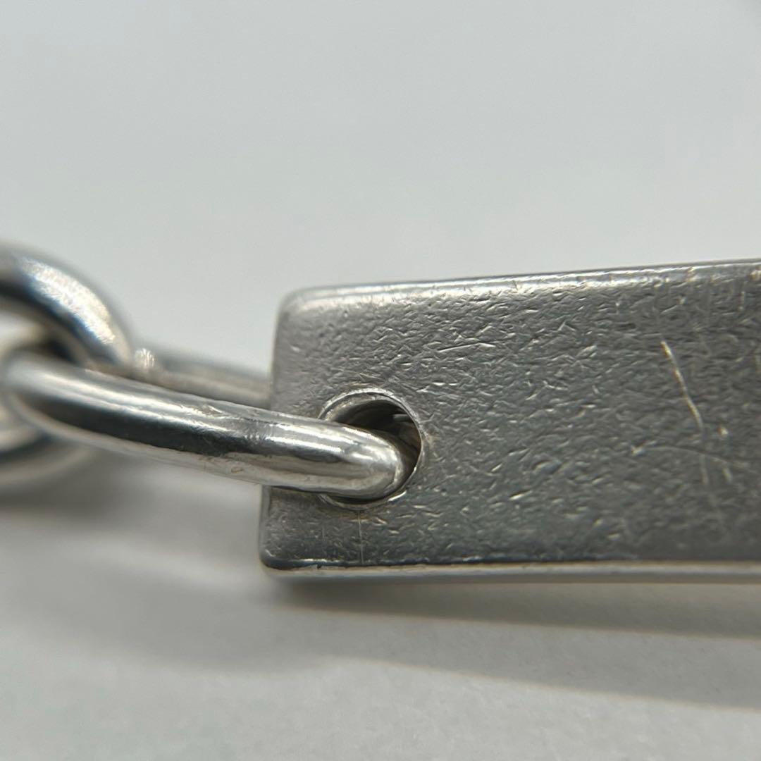 グッチ GUCCI IDプレート オーバルリンクチェーン ブレスレットSV925