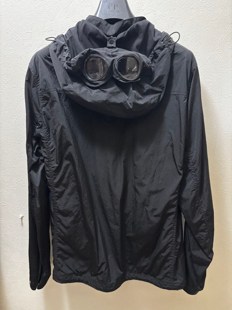 C.P COMPANY ブラックナイロンジャケット ゴーグル付き