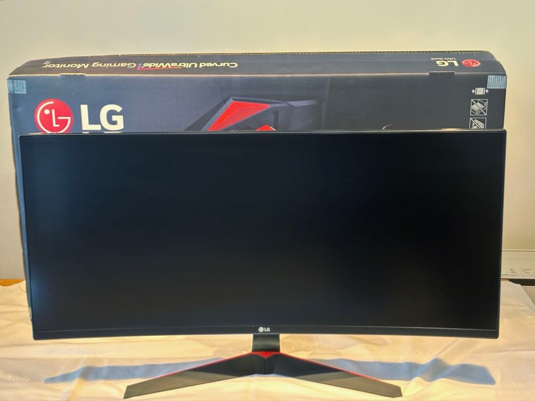 【美品】LG ゲーミングモニター 34UC79G-B 34インチ 144Hz曲面