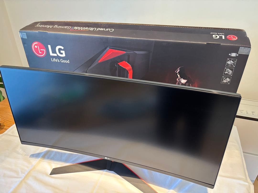 【美品】LG ゲーミングモニター 34UC79G-B 34インチ 144Hz曲面