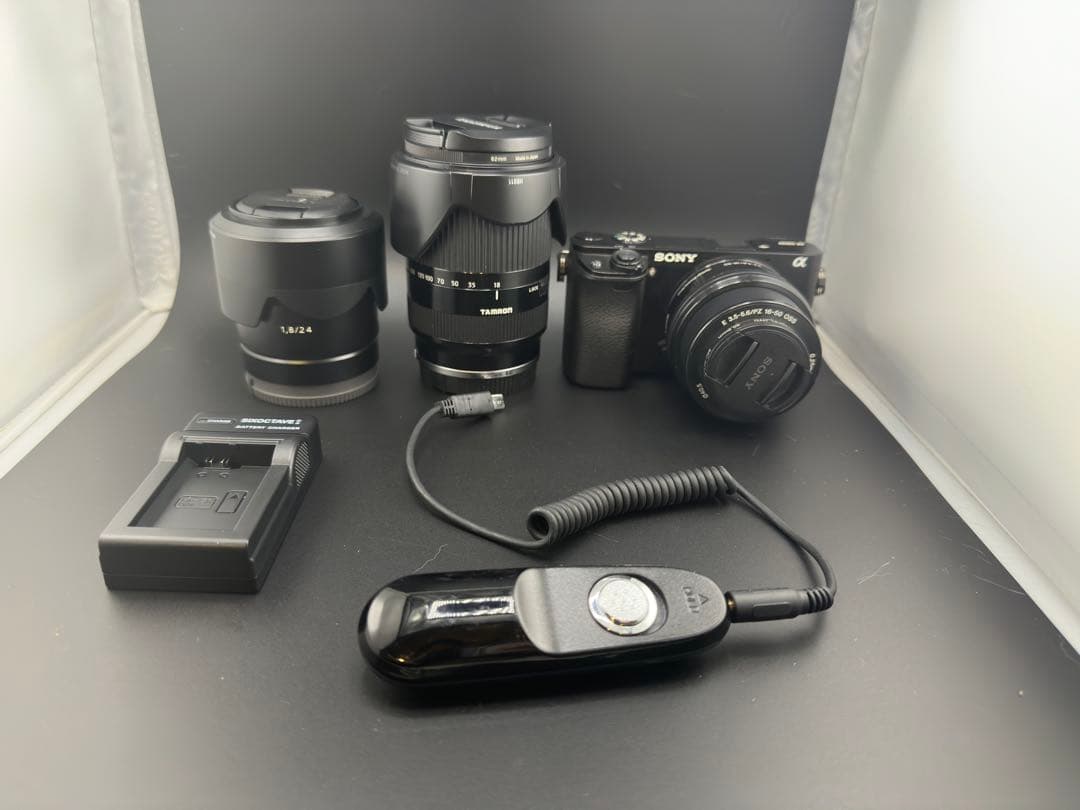 ボディジャンク品 Sony α6000 ミラーレスカメラセット