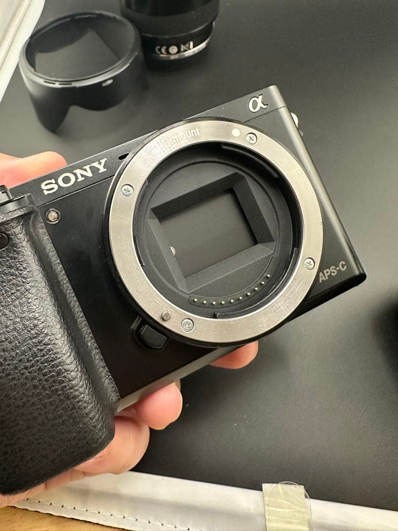 ボディジャンク品 Sony α6000 ミラーレスカメラセット