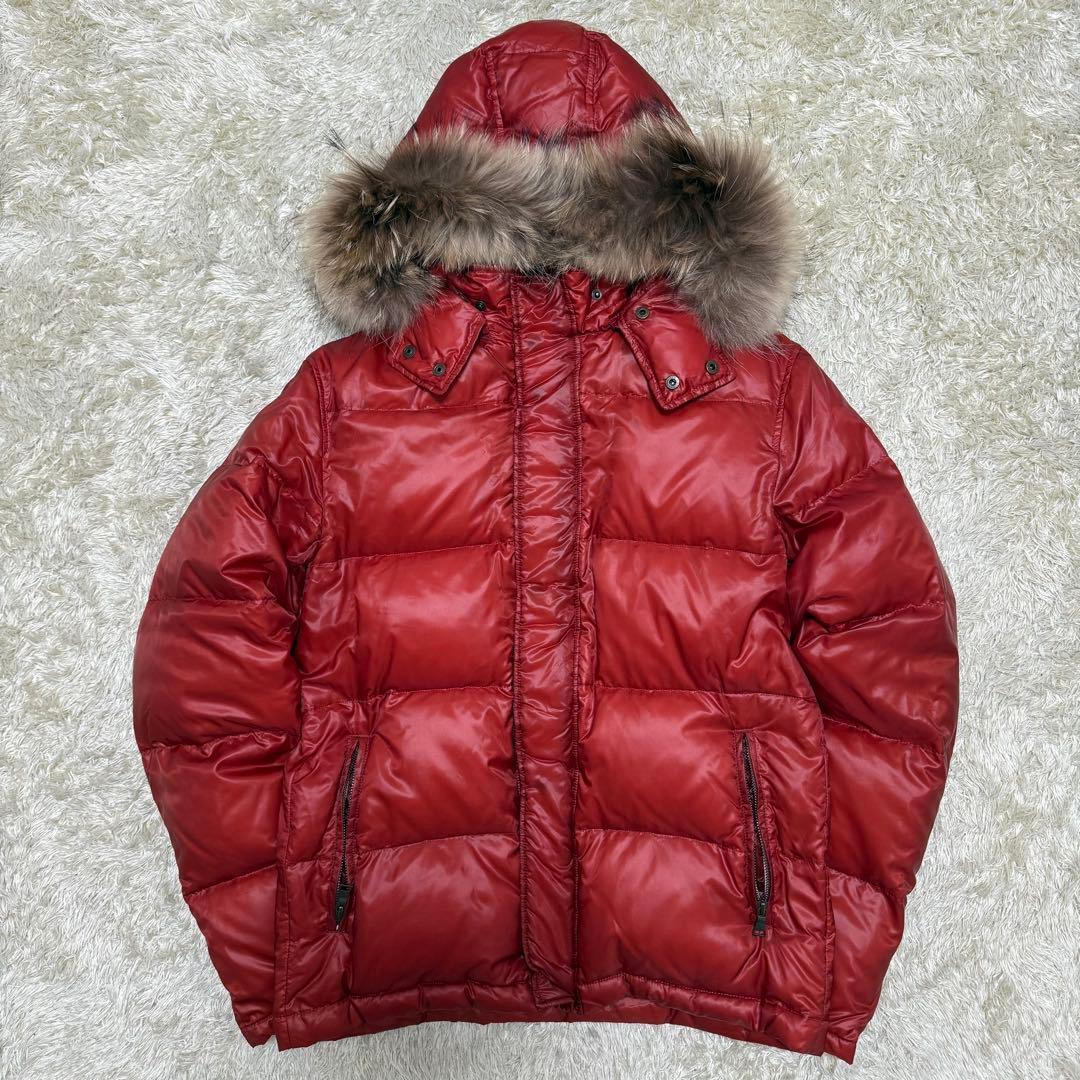 美品✨ ポールスミスコレクション　ファーダウン　2way 光沢　y2k