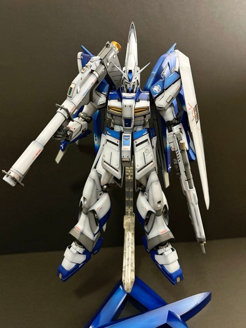 r*c様 MG HI-νガンダム　ver.ka HWS装備　全塗装完成品