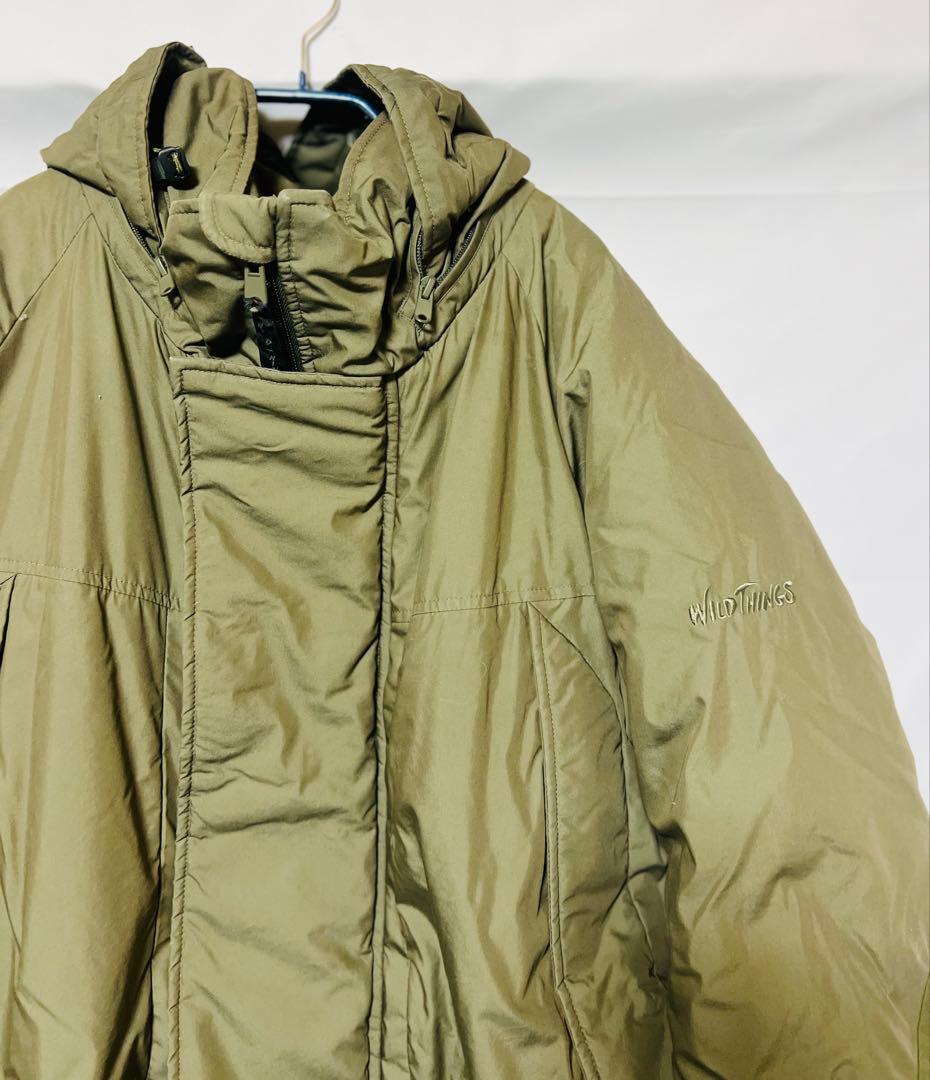 【美品】WILD THINGS×ナノユニバース 別注 モンスターパーカー　カーキ