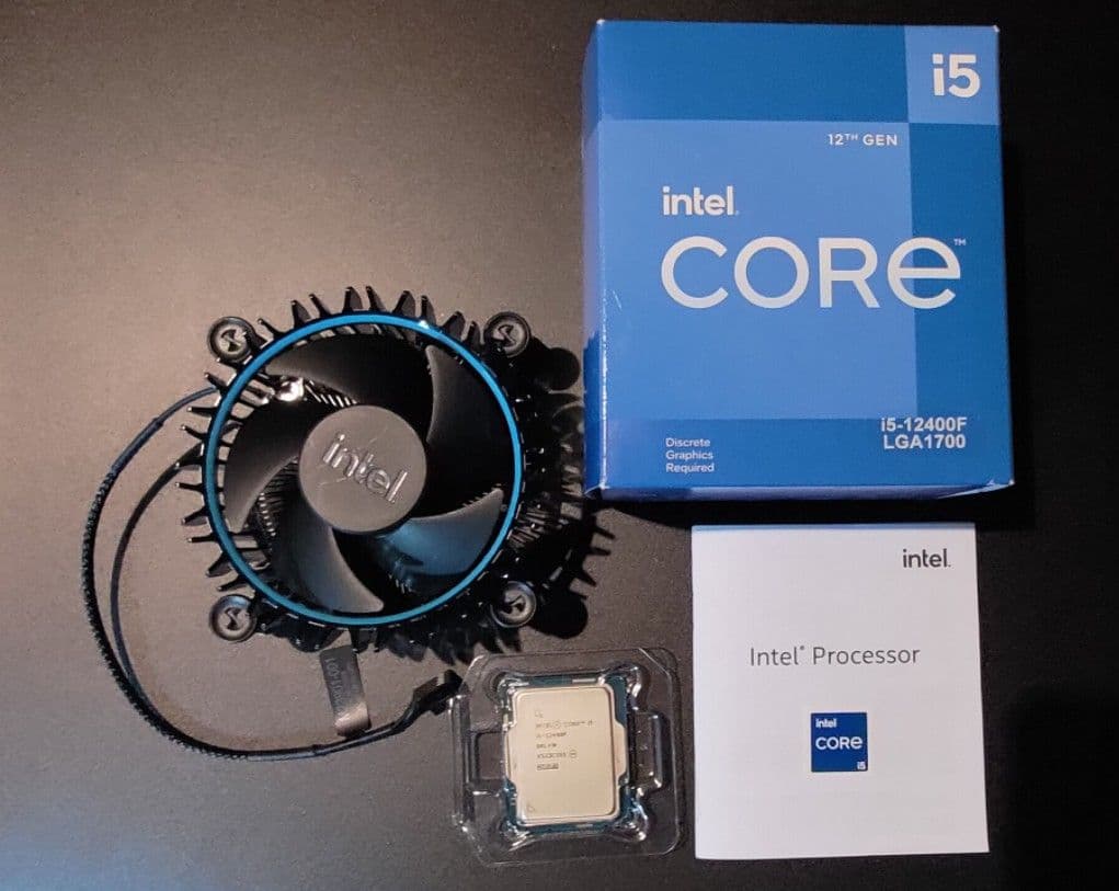 CPU Intel CPU Core i5 12400F BOX