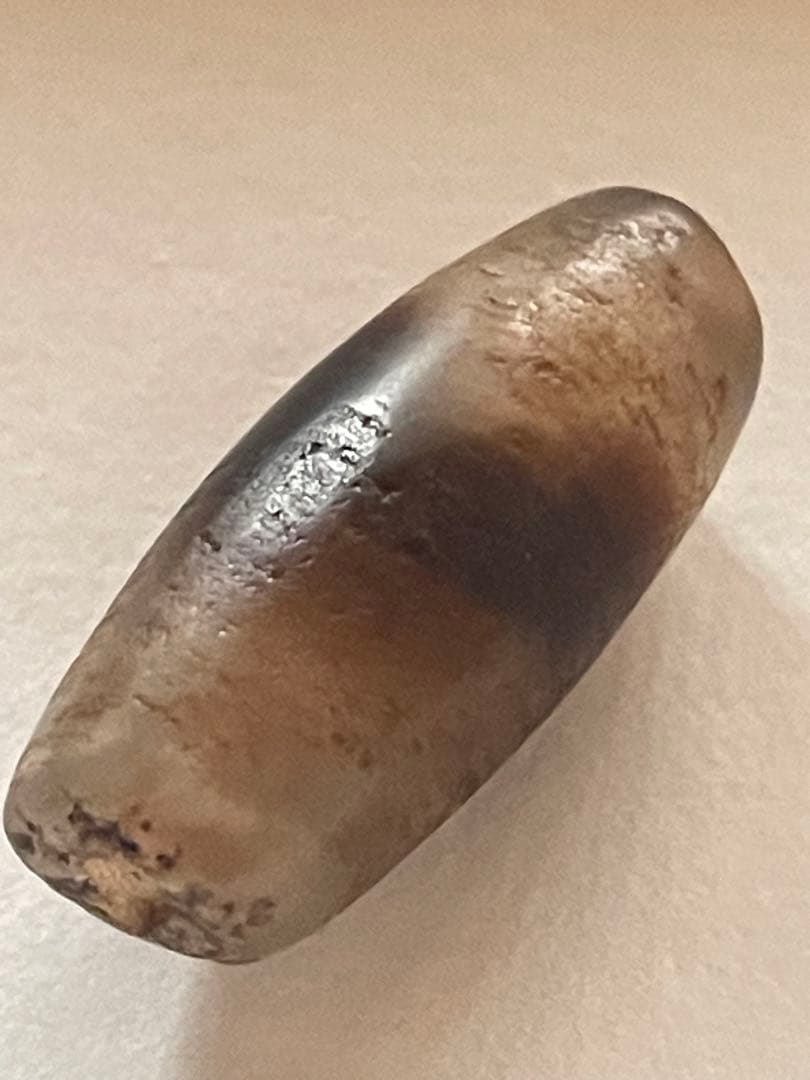 マサマサ様　12～18世紀ブータン郊外出土　古代天珠　虎牙天珠　風化