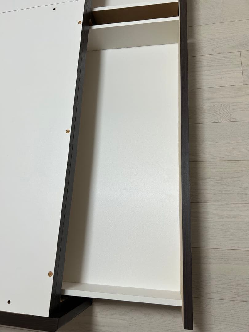 ニトリ　収納付ダブルベッドフレーム　マットレス付