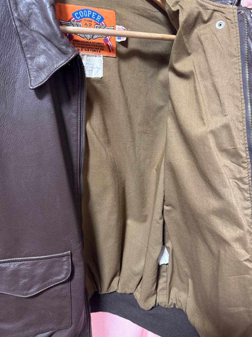 COOPER A-2 フライトジャケット USA製 42L