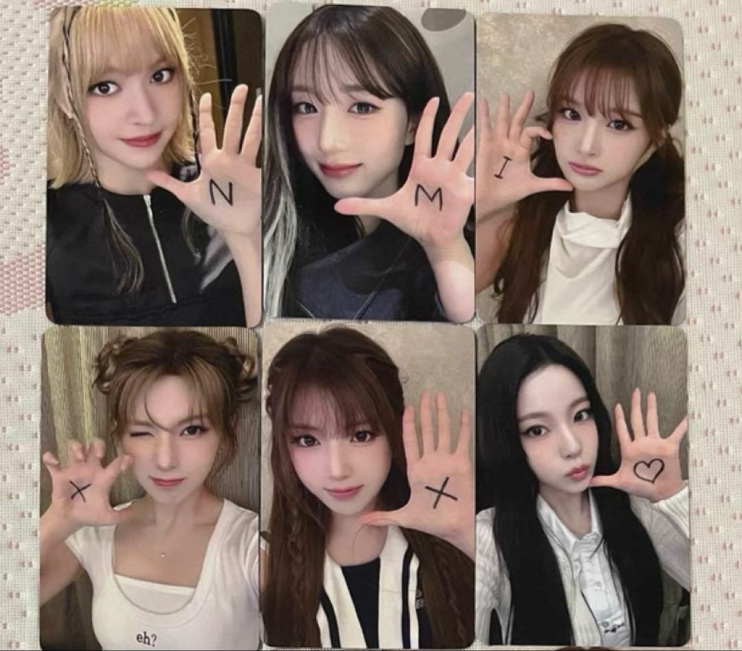 NMIXX kpopmerch 中華 トレカ 6枚セツト A