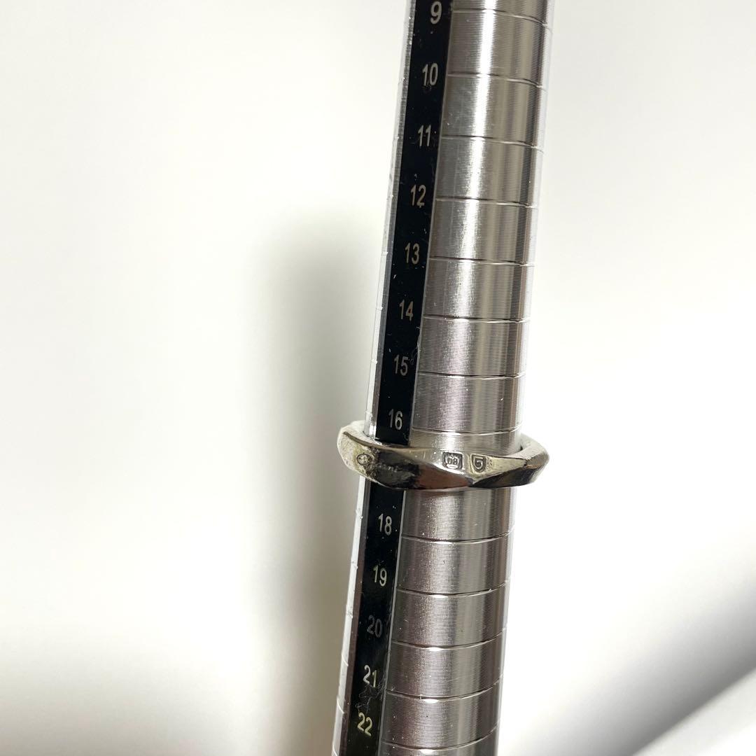 ガルニ　GARNI クロッケリーリング　 S 17号スターライトシルバー