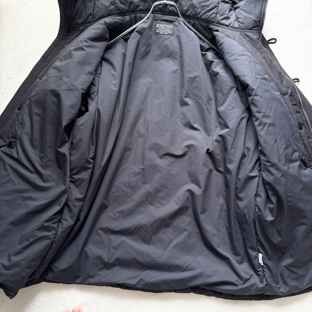 24FW ワコマリア N-3B フライトジャケット ファー L