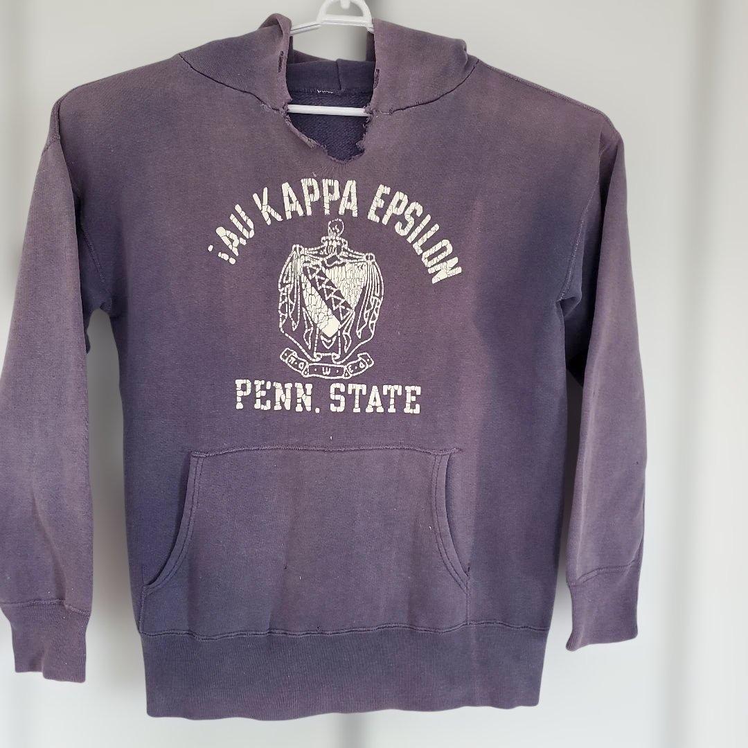 60s 鬼フェードTAU KAPPA EPSILON フロッキープリン パーカー