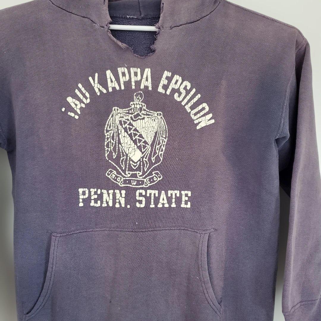 60s 鬼フェードTAU KAPPA EPSILON フロッキープリン パーカー