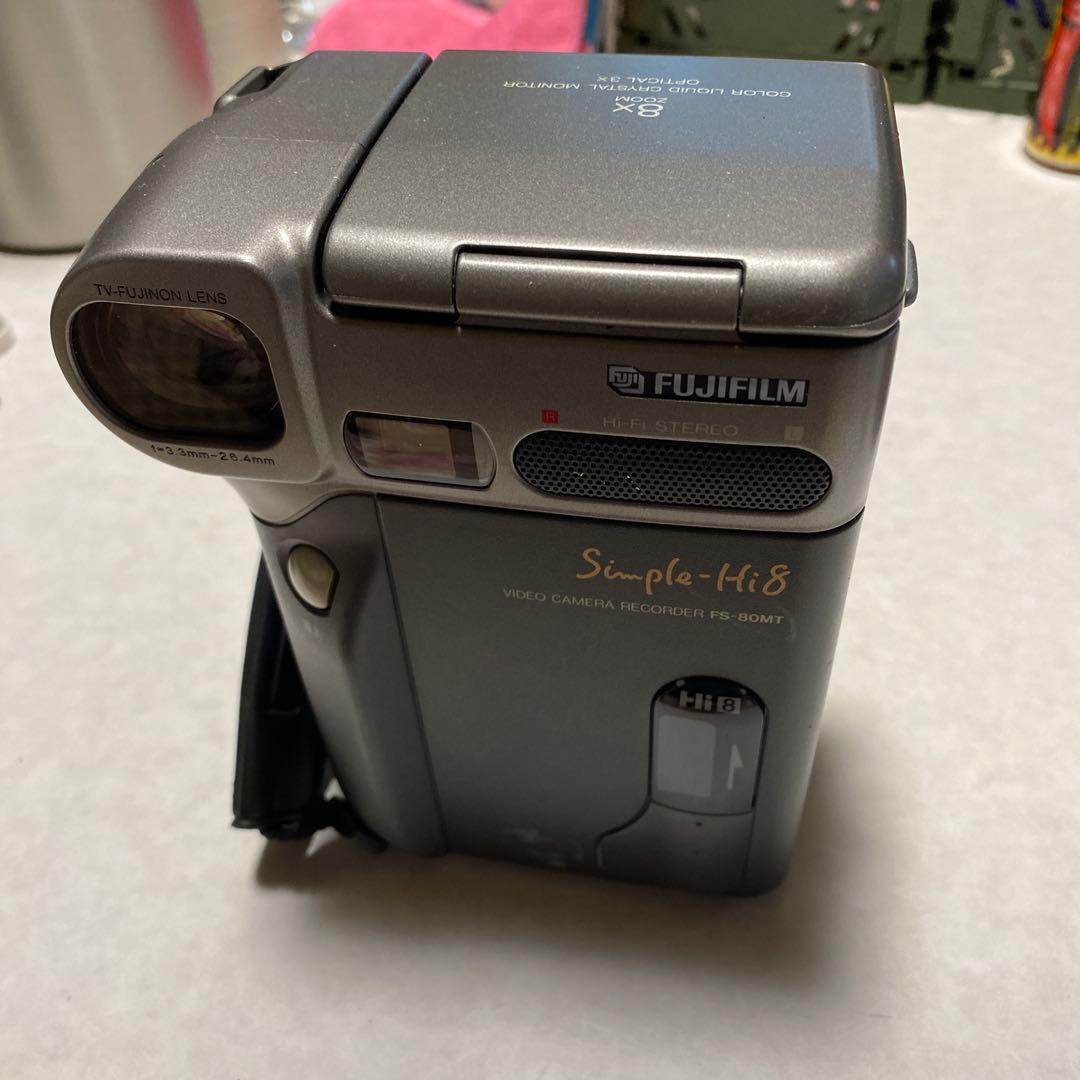 FUJIFILM SimpleHi8 ビデオカメラ　FS-80MT ⑦