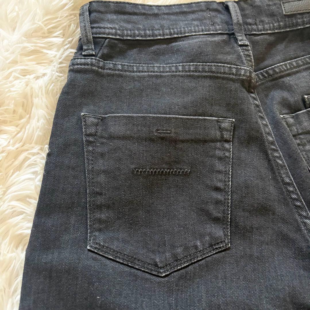 YANUK ヤヌーク　ワイドフレア　オールドブラック OBK 22