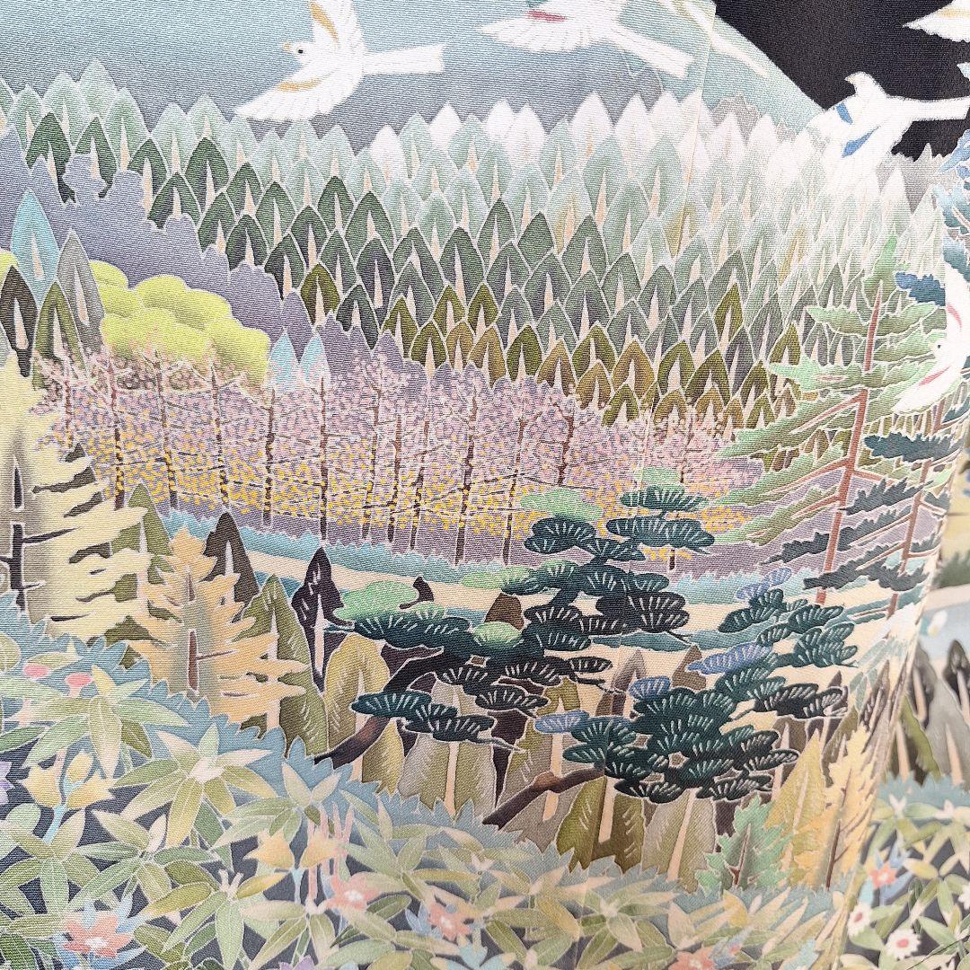 着物リメイクワンピース3692