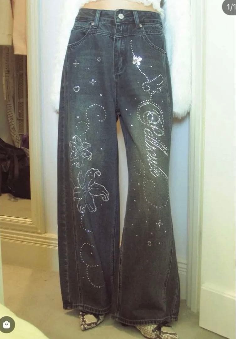 pellicule デニム lily-yspirit pants