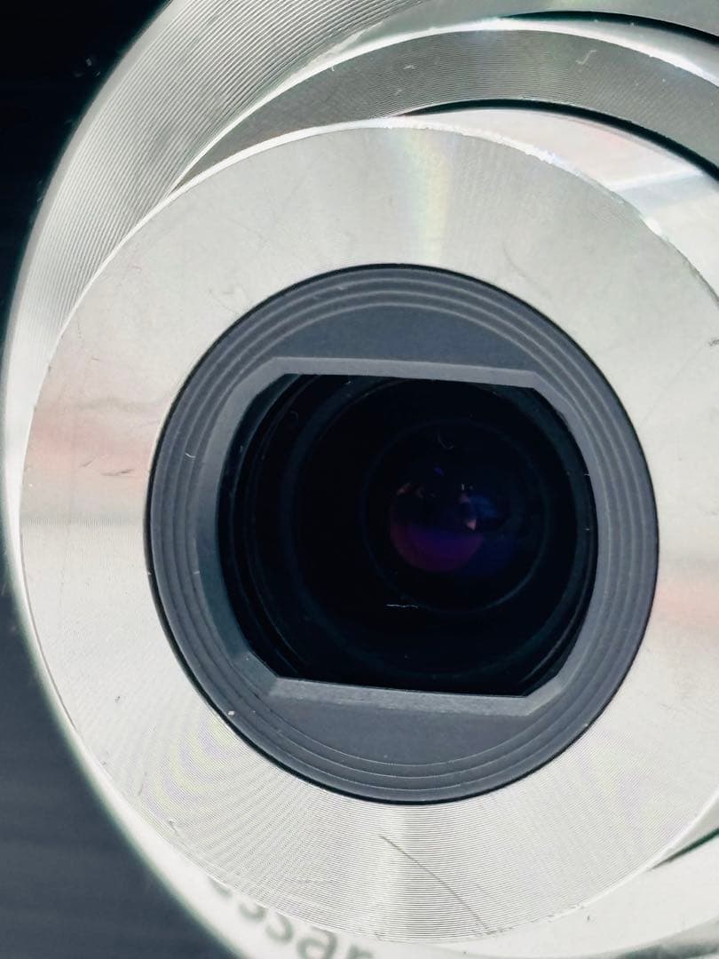 SONY Cyber-shot DSC-W550 黒 オールドコンデジ 動作品