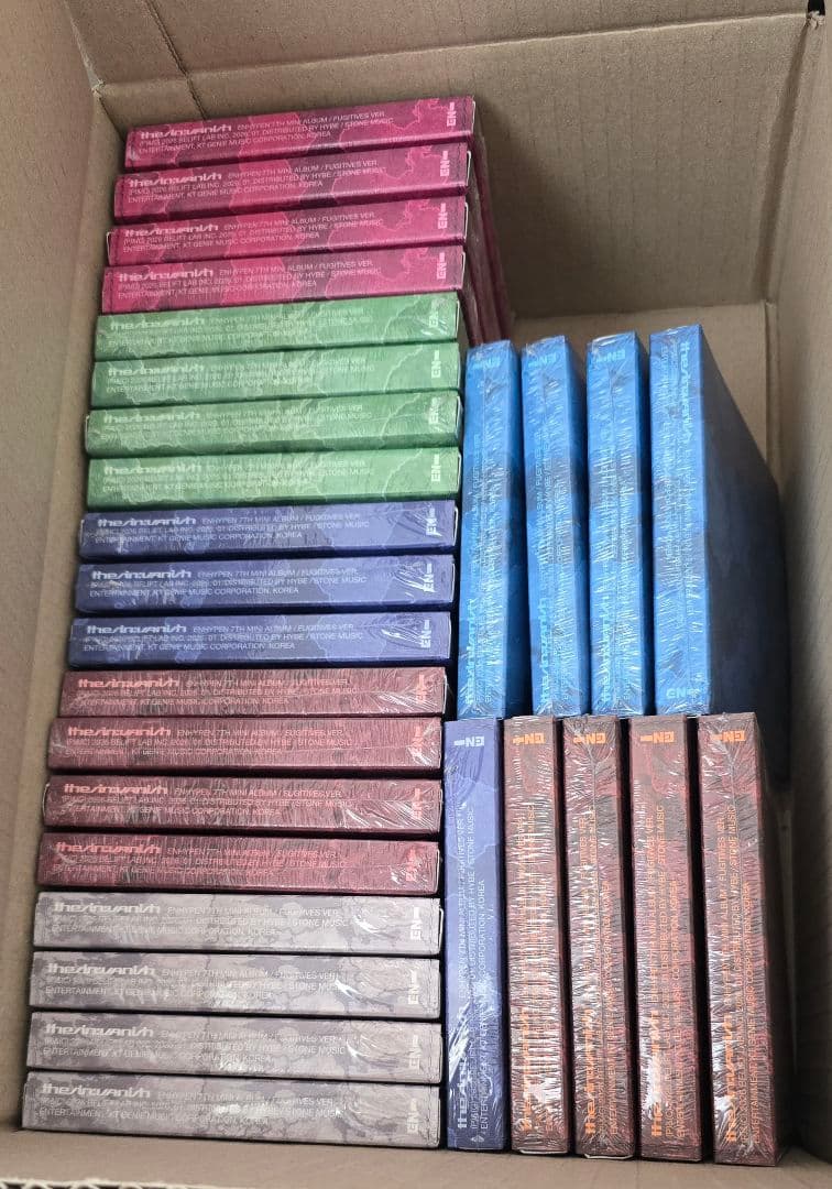 ENHYPEN THE SIN : VANISH 7形態 4セット　特典３店舗