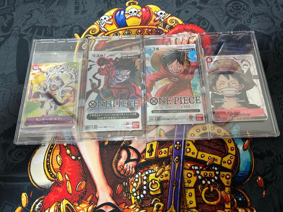 ワンピース トレーディングカード ルフィセット