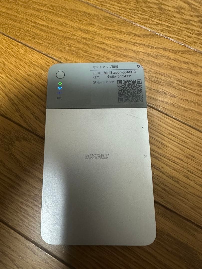 HDW-PD1.0U3 BUFFALO Wi-Fi接続ポータブルHDD ジャンク