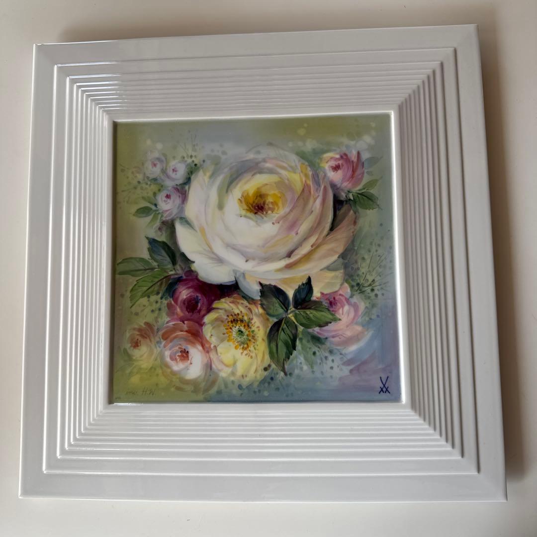 Myday公式アカウント01 マイセン　陶板　プラーク