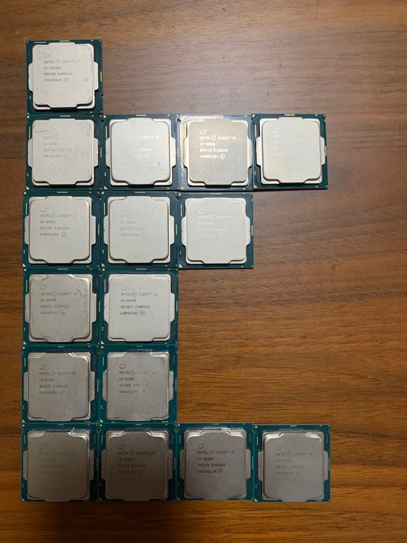 【全ての動作確認済み】Intel CPU16枚セット