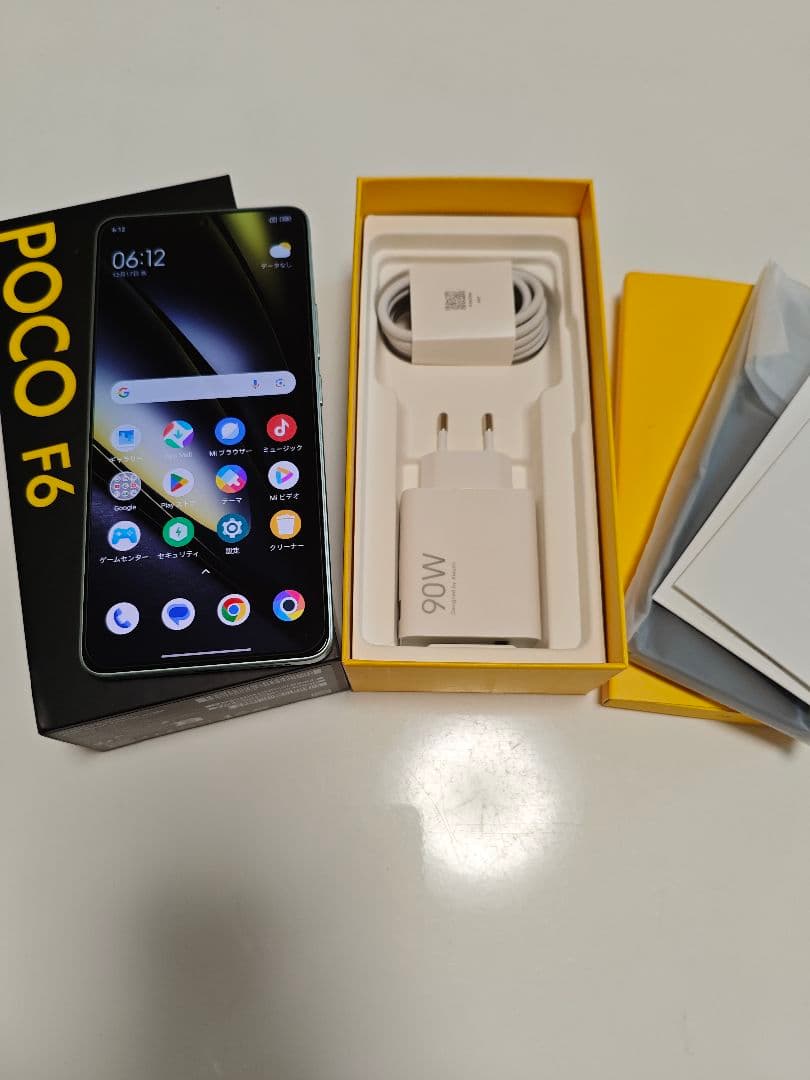 POCO F6 8GB/256GB グローバル版 グリーン