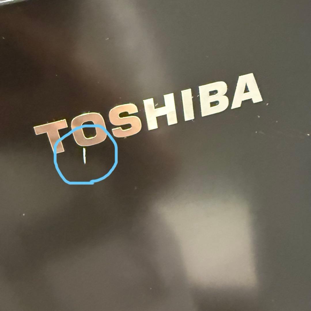 東芝冷凍冷蔵庫　GR-S15BS(K) セミマットブラック 黒 右開き