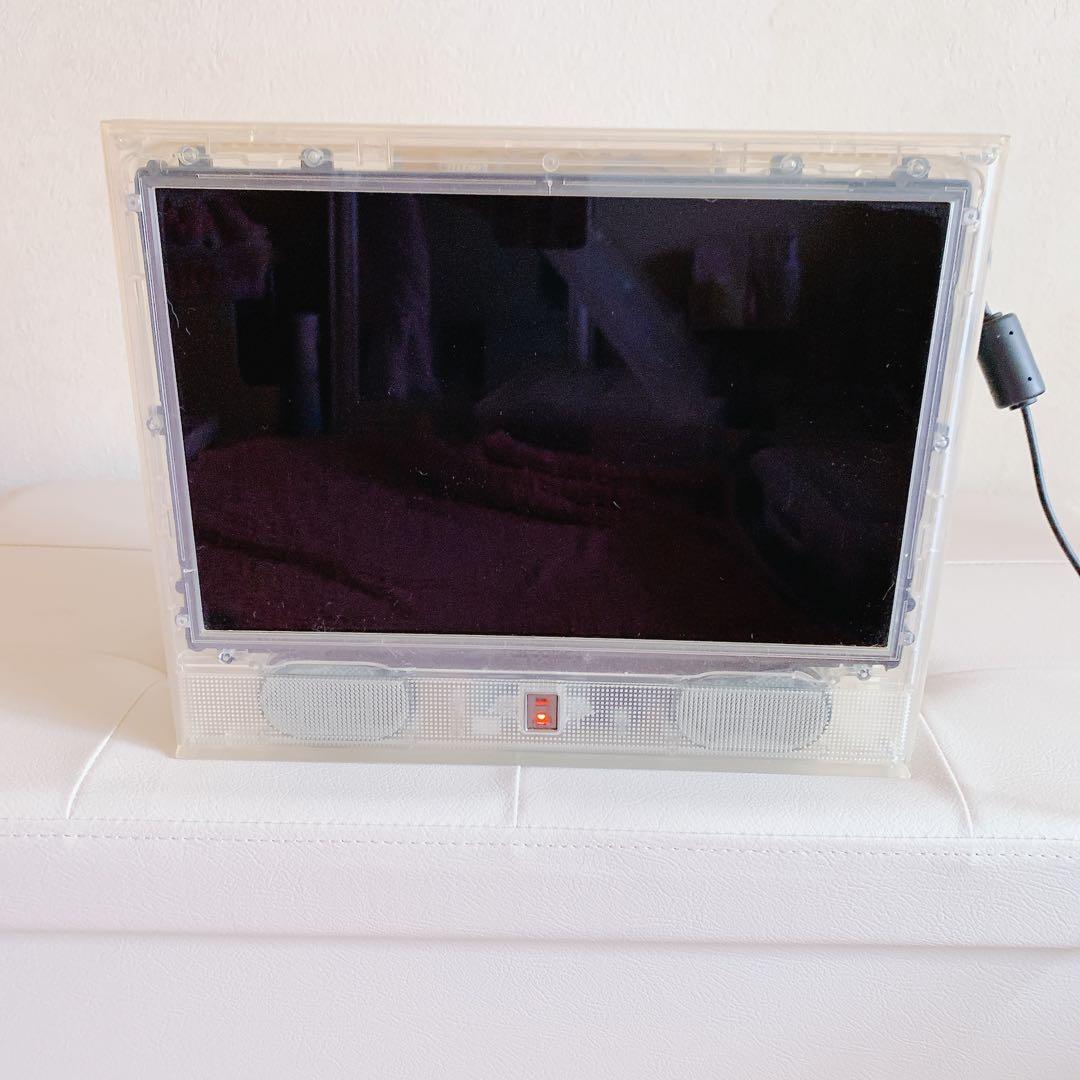 希少 スケルトン 液晶テレビ nexxion 13.3インチ 平成レトロ