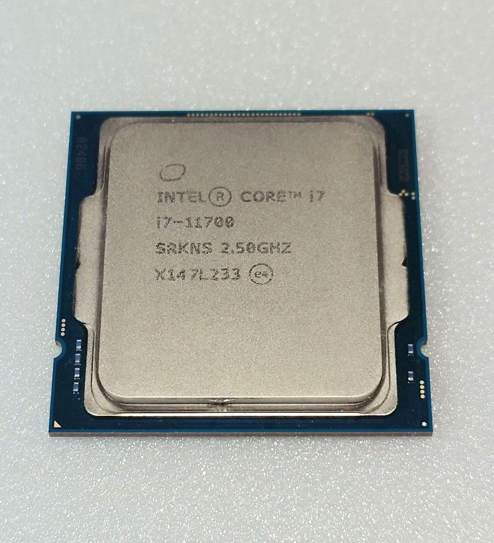 Intel Core i7 11700 CPU 【動作確認済】