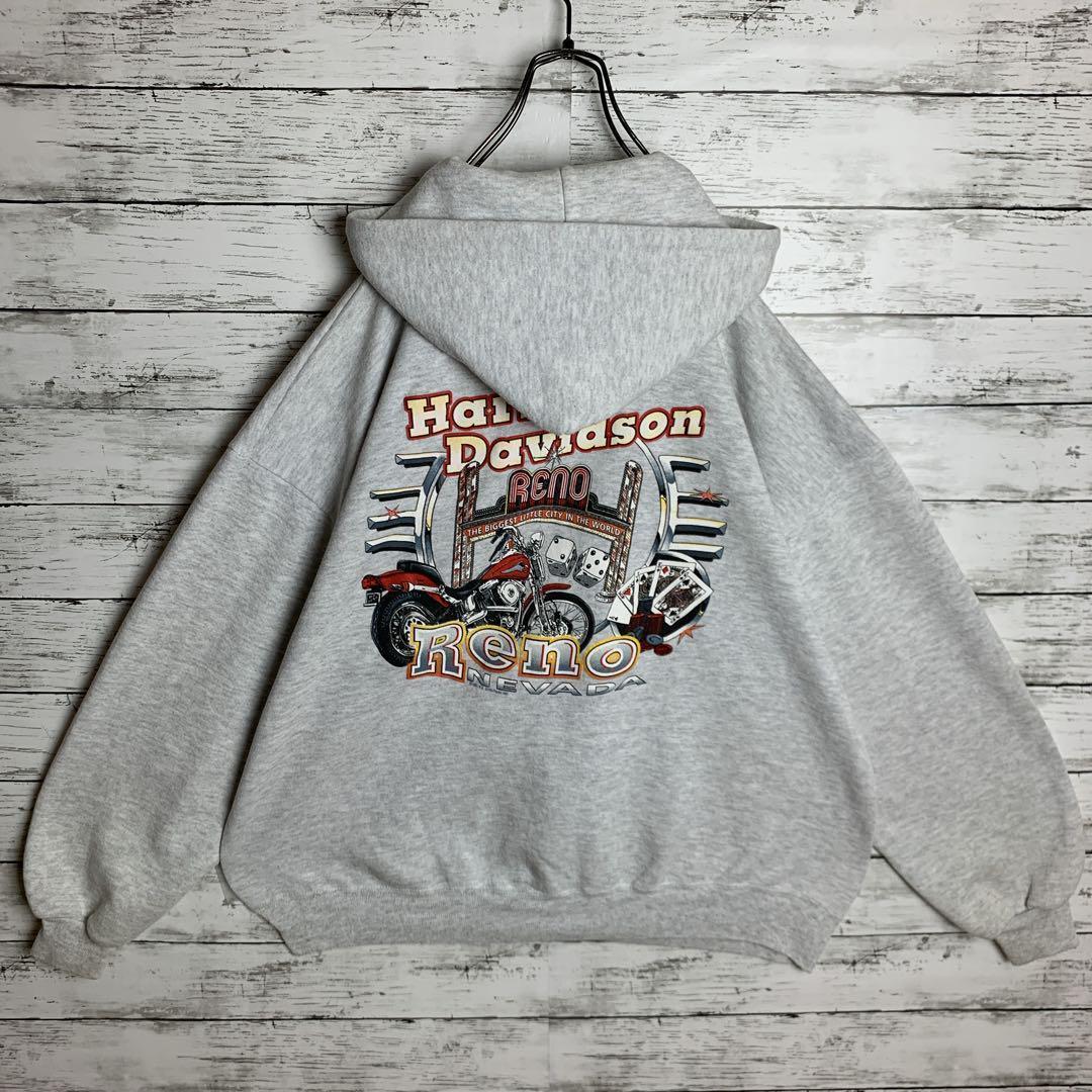 【激レア】【USA製】ハーレーダビッドソン◎90s パーカー C610