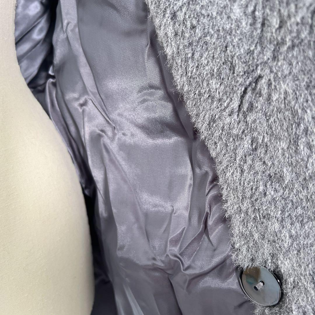 新型 最新作❗️新品未使用ベアショート丈 テディコート グレー