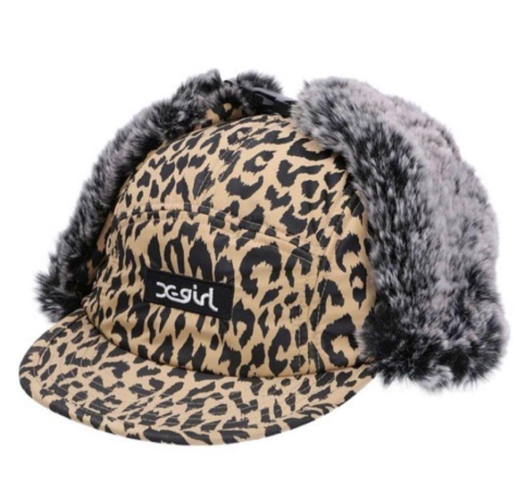 xgirl ヒョウ柄 フライトキャップ 最終値下げ！