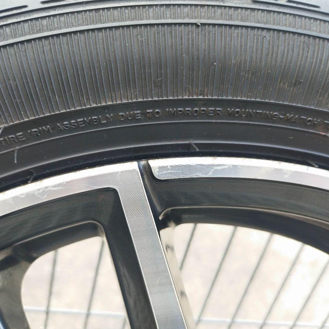 引き取り限定　軽自動車用15インチ　アルミホイール　タイヤ