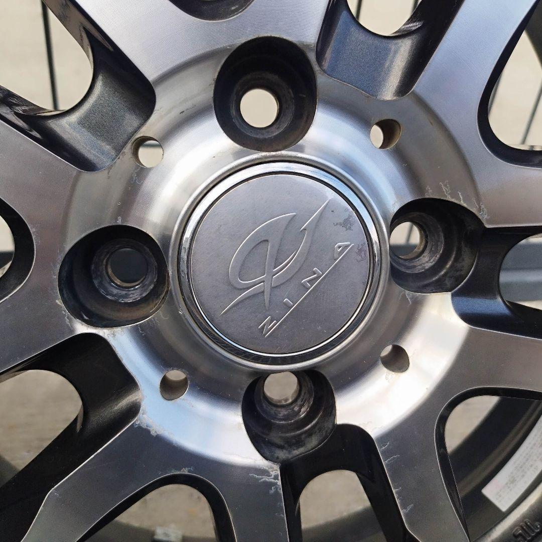 引き取り限定　軽自動車用15インチ　アルミホイール　タイヤ