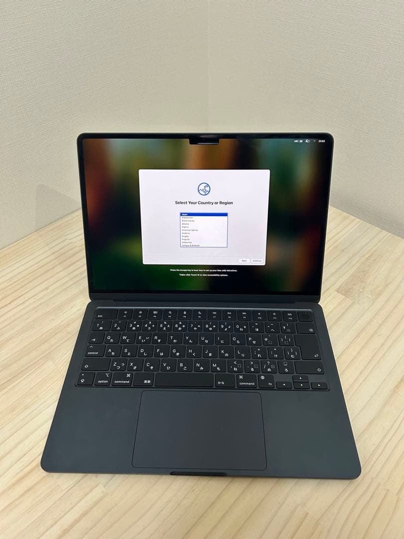 MacBook Air M2 13インチ 2022年モデル/8GB/256GB