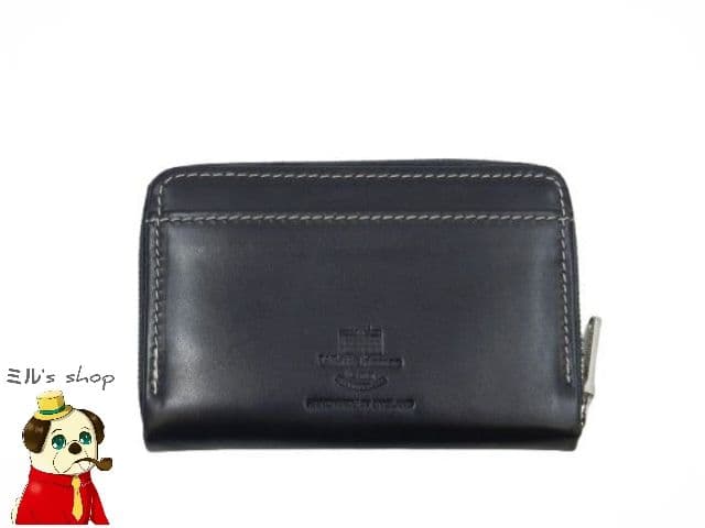 美品 ホワイトハウスコックス ミニジップパース 財布 箱付き ケース