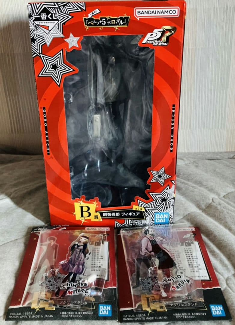 【新品・未開封】ペルソナ5ザ・ロイヤル　一番くじ　B賞　明智吾郎　フィギュア