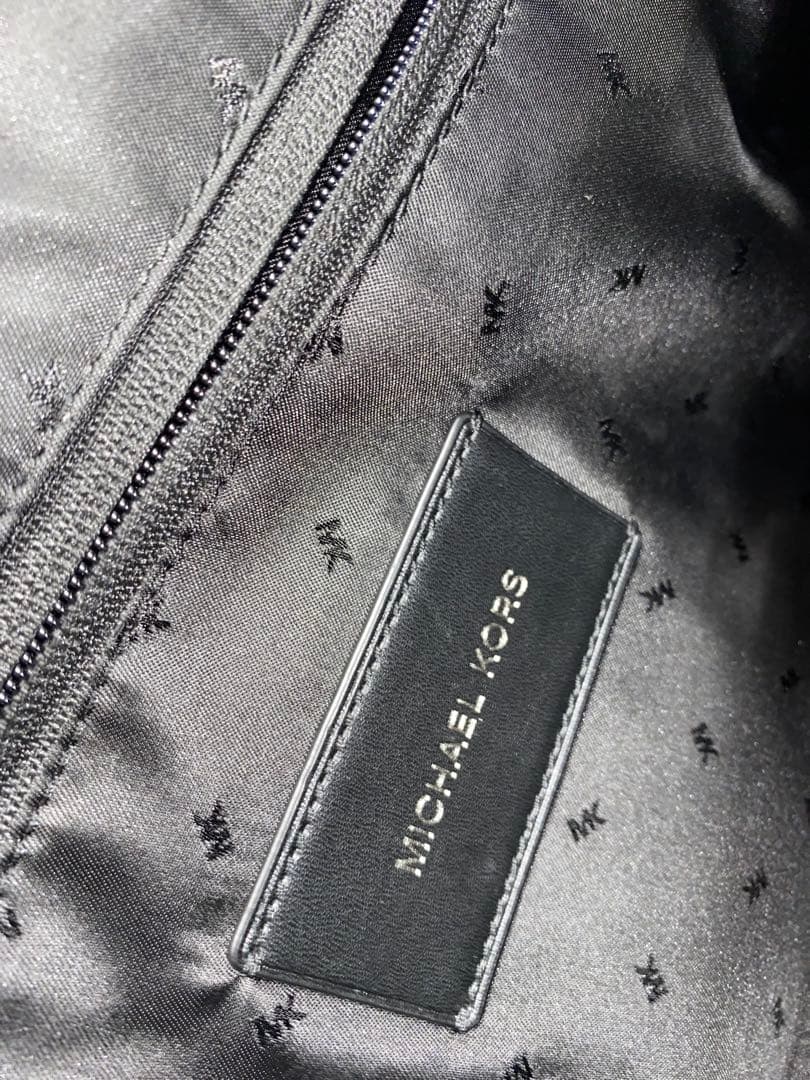 MICHAEL KORS マイケルコースブラック ビジネスバッグ2wayＷジップ