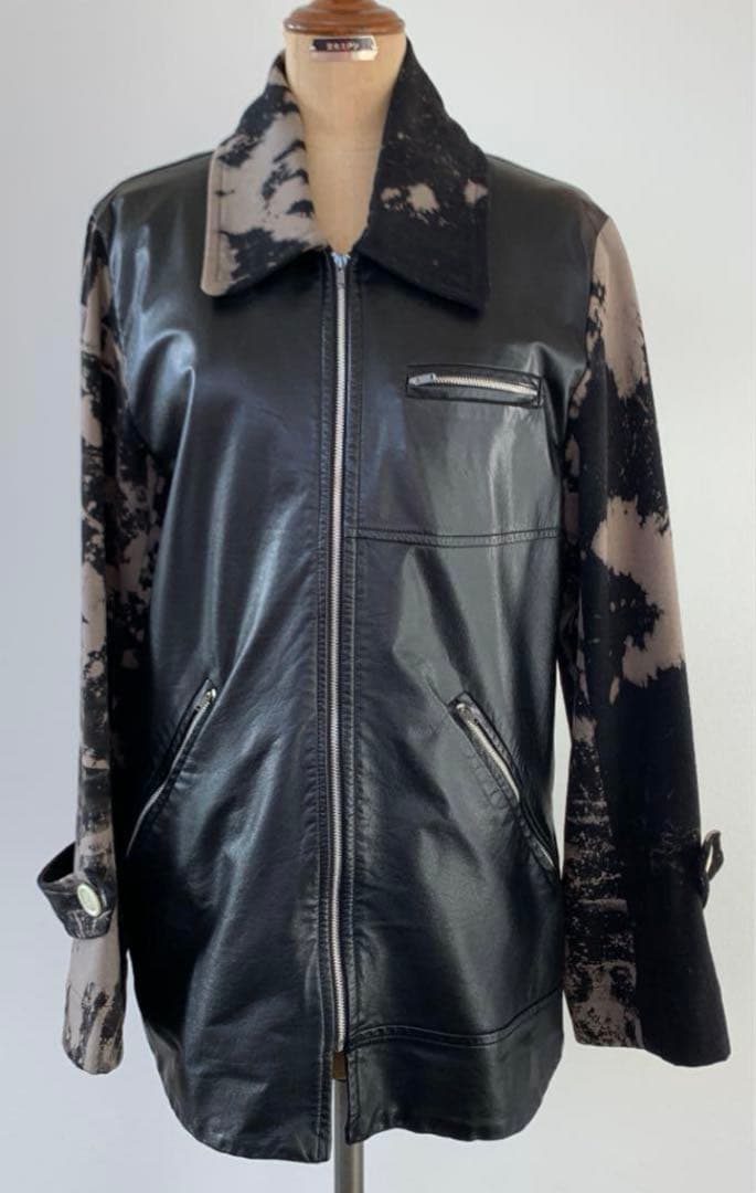 アンダーカバー　UNDER COVER ブリーチ　レザージャケット