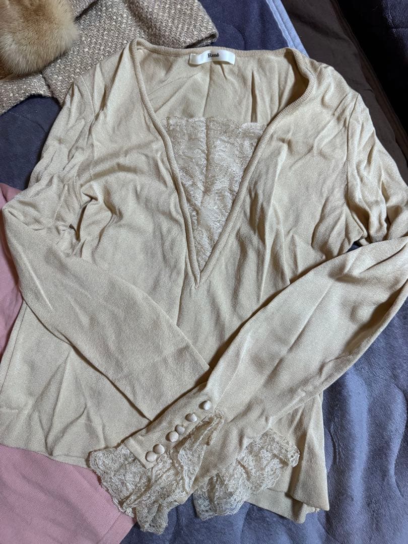 FOXY ファー付きジャケット 3点セット