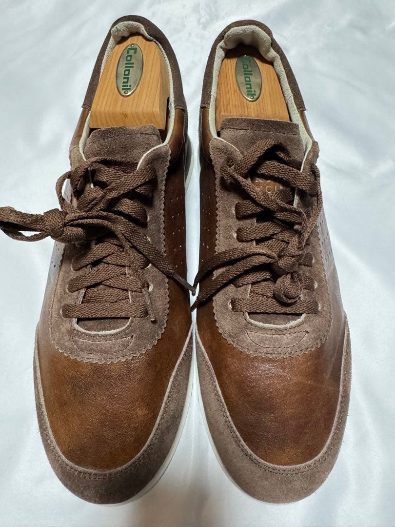 BRUNELLO CUCINELLI レザースニーカー　42 ブラウン