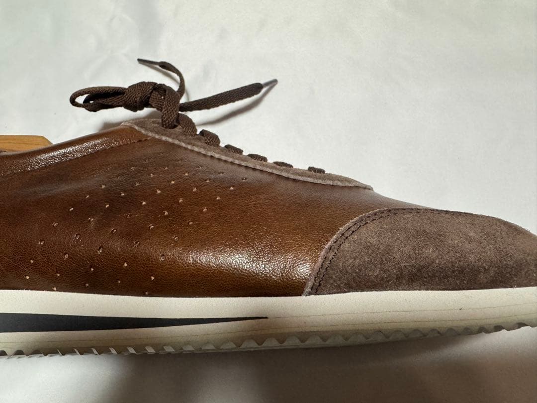 BRUNELLO CUCINELLI レザースニーカー　42 ブラウン