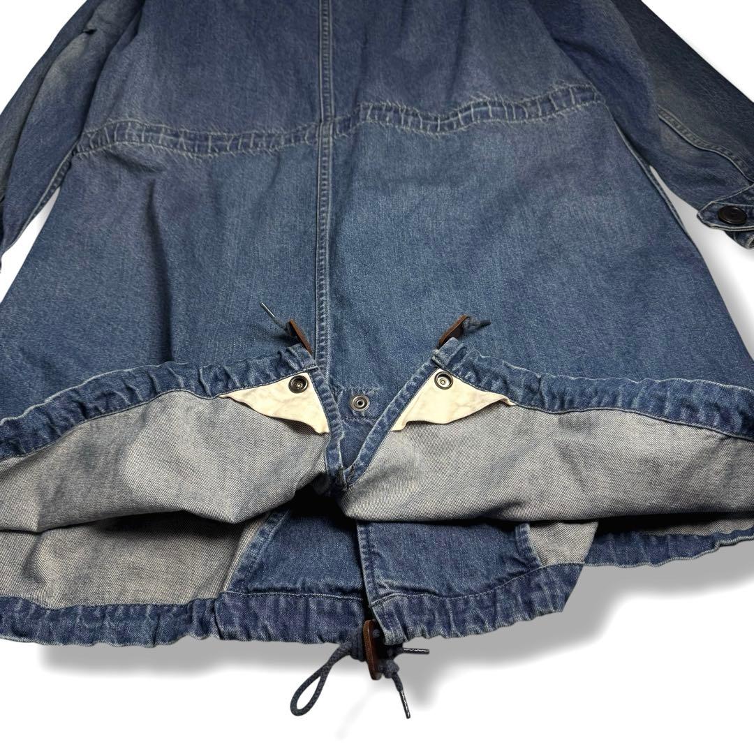 John bull｜デニムモッズコートMジョンブルミリタリージャケット佐藤健着用